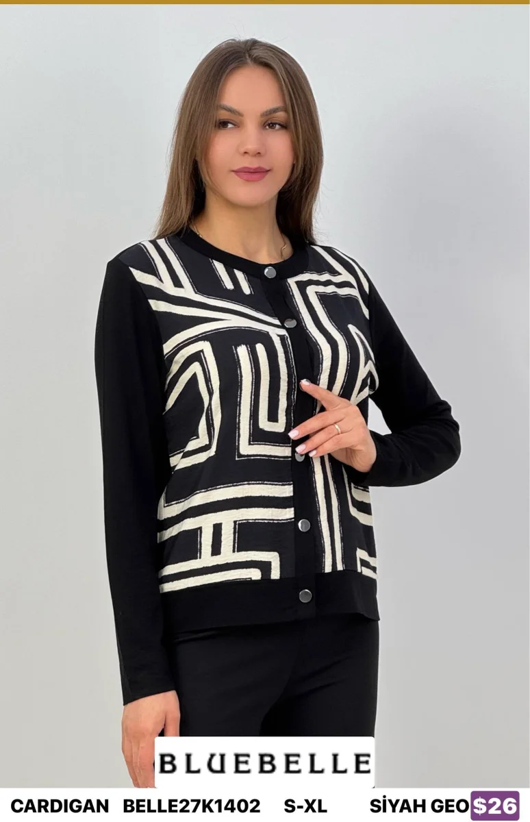 Кардиган Bluebelle (Black, модель BELLE27K1402) оптом