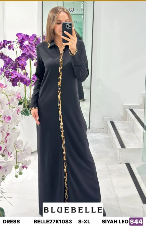 Платье Bluebelle (Black, модель BELLE27K1083) оптом