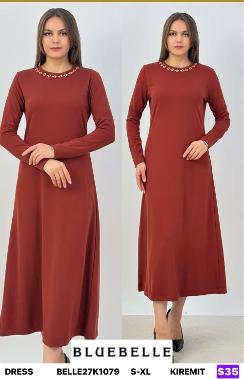Платье Bluebelle (Terracotta, модель BELLE27K1079) оптом