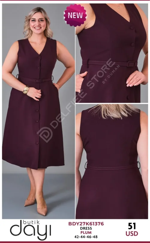 Платье BUTIK DAYI (Purple, модель BDY27K61376) оптом
