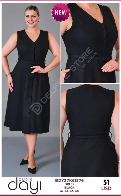 Платье BUTIK DAYI (Black, модель BDY27K61376) оптом