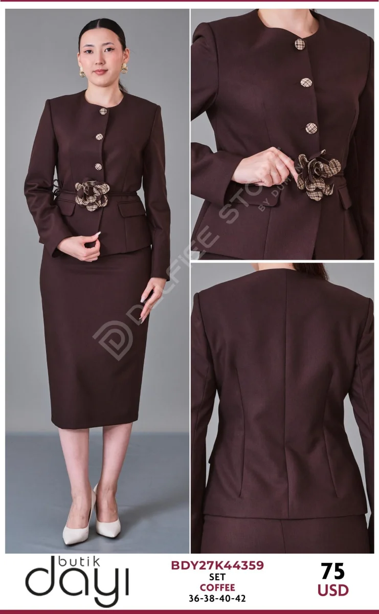 Костюмы и комплекты BUTIK DAYI (Brown, модель BDY27K44359) оптом