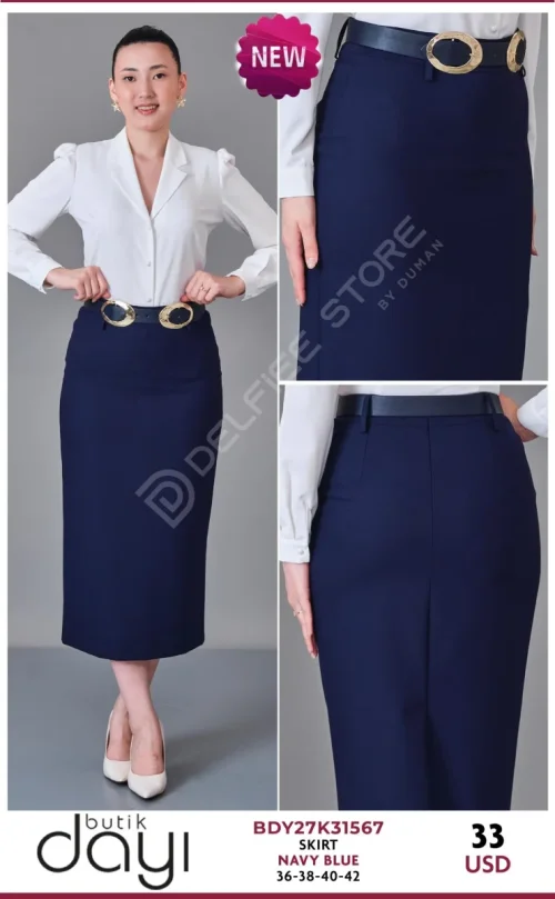 Юбка BUTIK DAYI (Navy, модель BDY27K31567) оптом