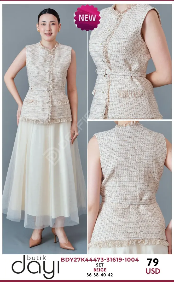 Костюмы и комплекты BUTIK DAYI (Beige, модель BDY27K44473-31619-1004) оптом