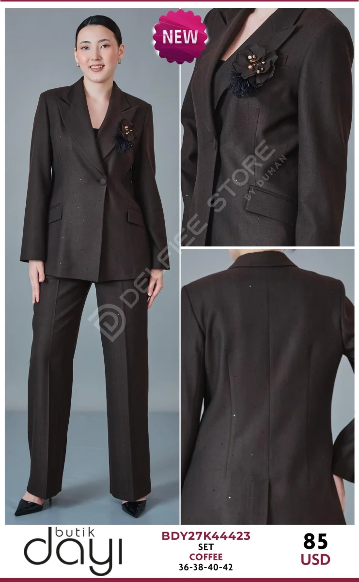 Костюмы и комплекты BUTIK DAYI (Brown, модель BDY27K44423) оптом