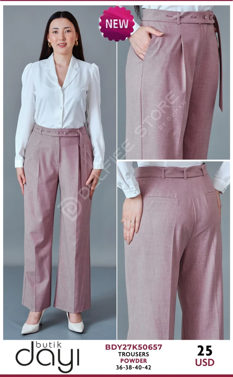 Брюки BUTIK DAYI (Pink, модель BDY27K50657) оптом