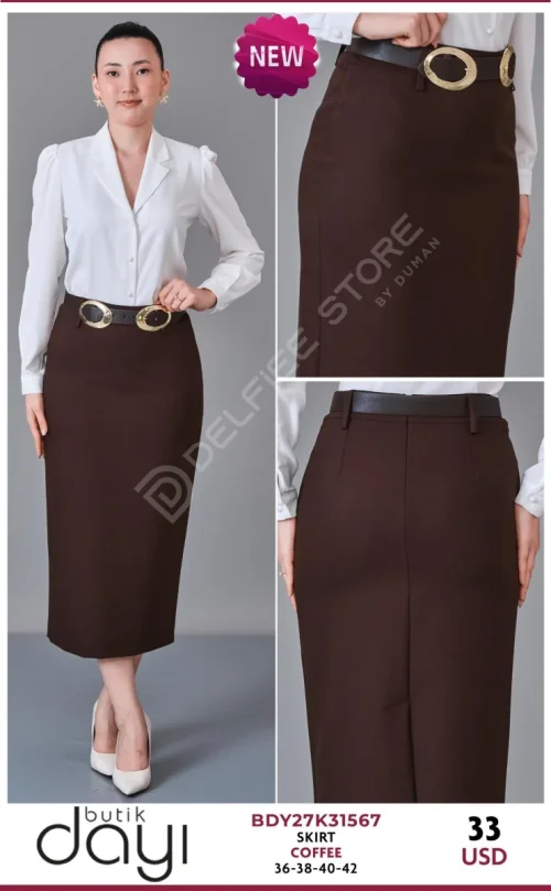 Юбка BUTIK DAYI (Brown, модель BDY27K31567) оптом