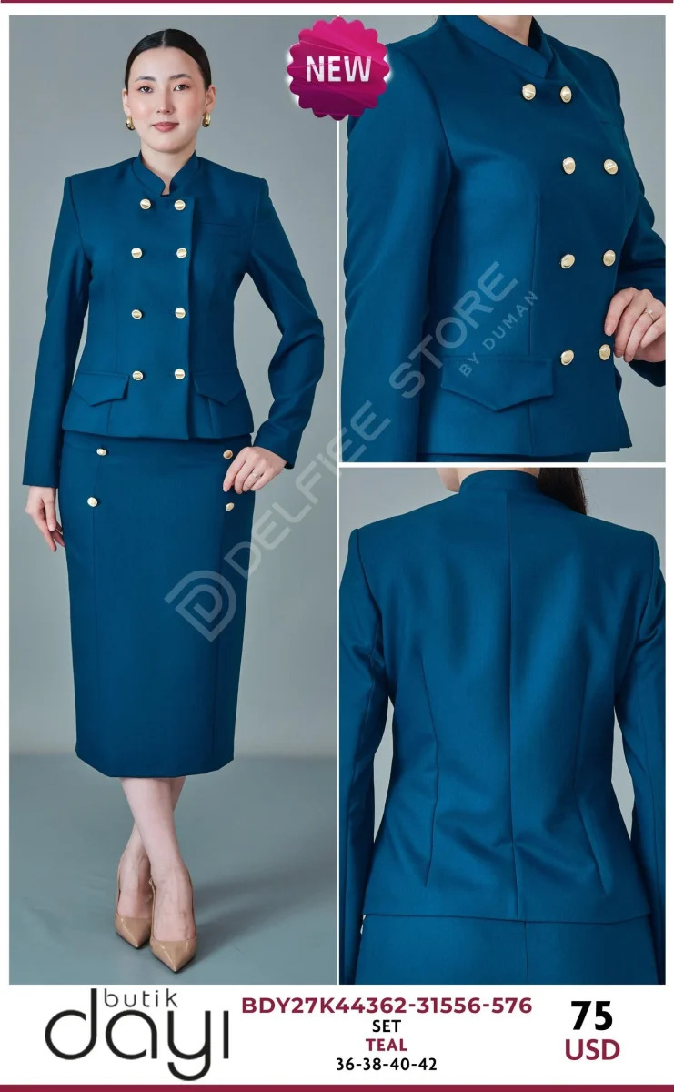 Костюмы и комплекты BUTIK DAYI (Turquoise, модель BDY27K44362-31556-576) оптом