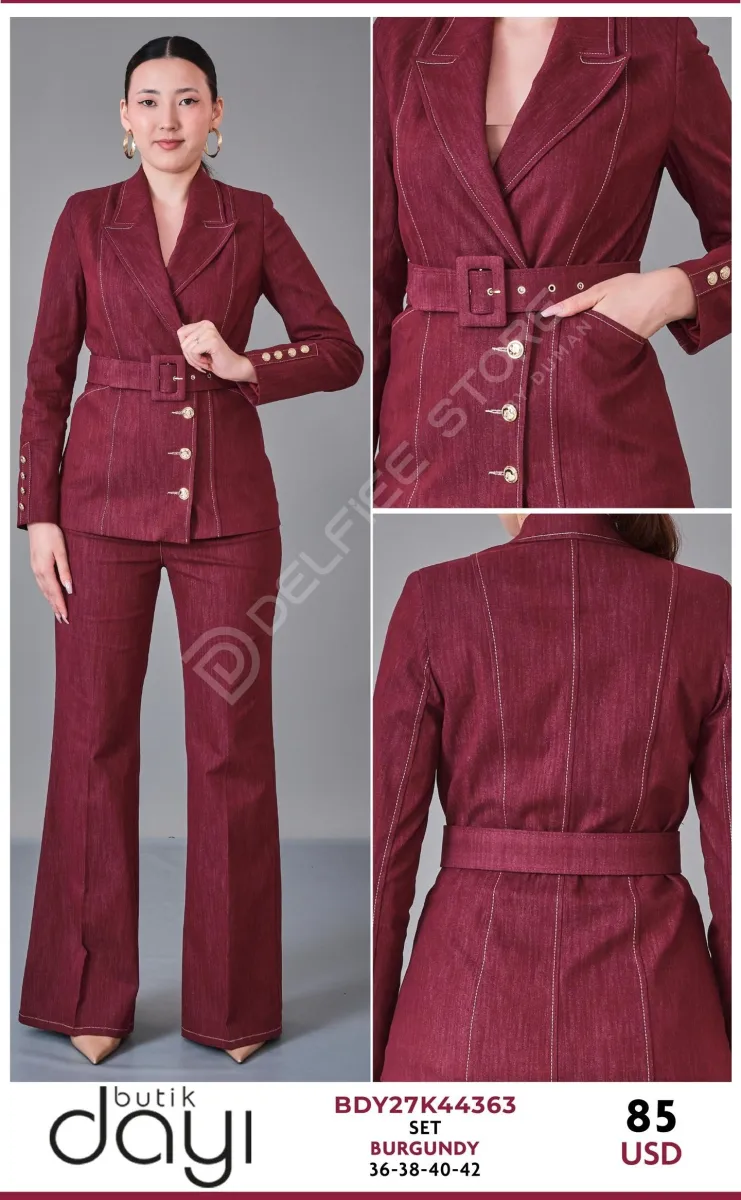 Костюмы и комплекты BUTIK DAYI (Burgundy, модель BDY27K44363) оптом