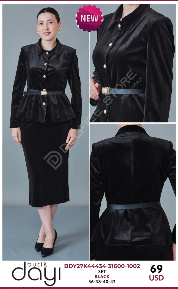 Костюмы и комплекты BUTIK DAYI (Black, модель BDY27K44434-31600-1002) оптом