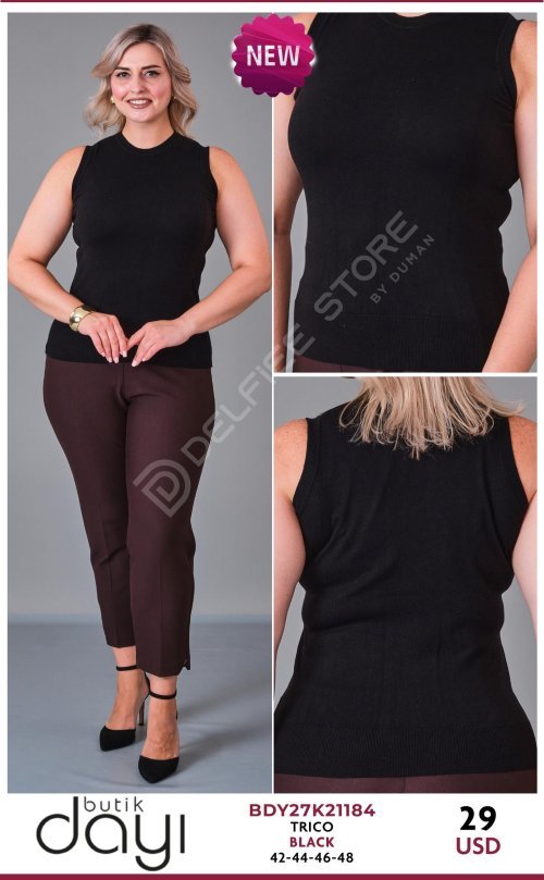 Трикотаж BUTIK DAYI (Black, модель BDY27K21184) оптом