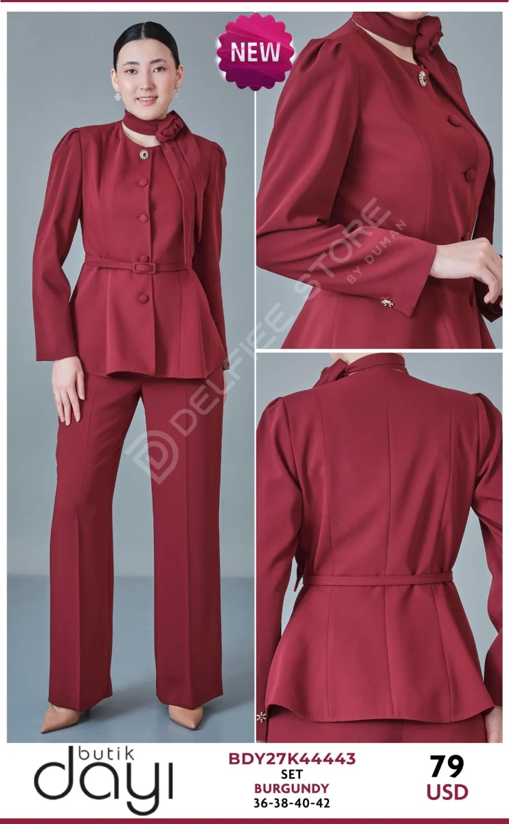 Костюмы и комплекты BUTIK DAYI (Burgundy, модель BDY27K44443) оптом