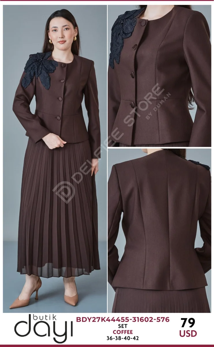 Костюмы и комплекты BUTIK DAYI (Brown, модель BDY27K44455-31602-576) оптом