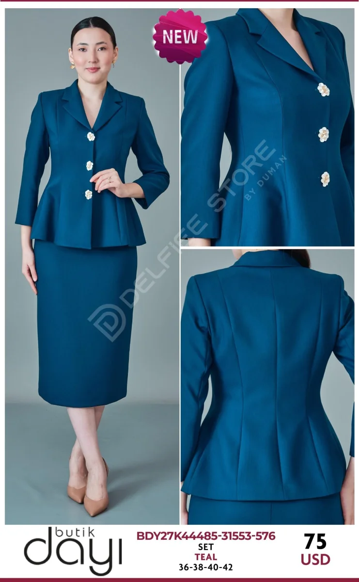 Костюмы и комплекты BUTIK DAYI (Turquoise, модель BDY27K44485-31553-576) оптом