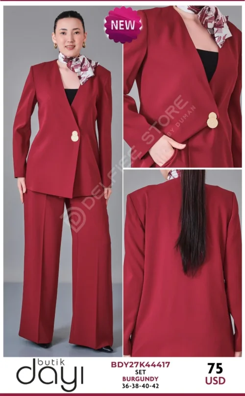 Костюмы и комплекты BUTIK DAYI (Burgundy, модель BDY27K44417) оптом