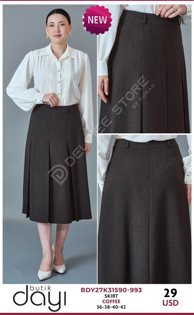 Юбка BUTIK DAYI (Brown, модель BDY27K31590-993) оптом