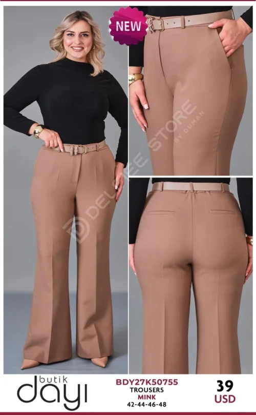 Брюки BUTIK DAYI (Beige, модель BDY27K50755) оптом
