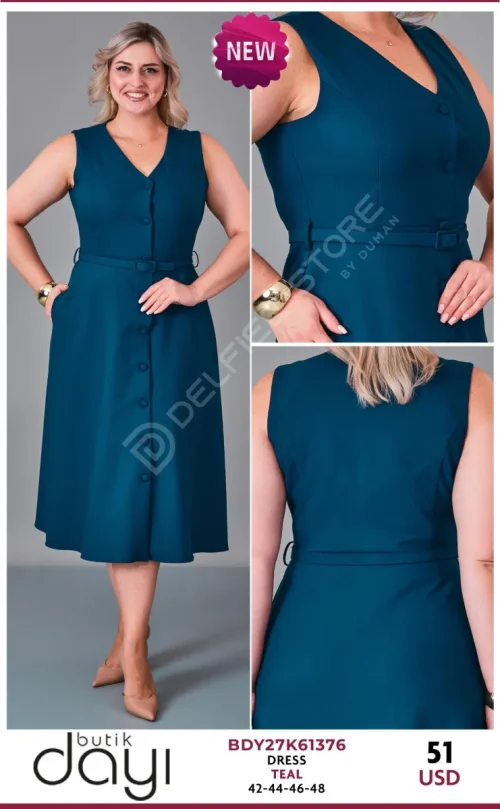 Платье BUTIK DAYI (Turquoise, модель BDY27K61376) оптом