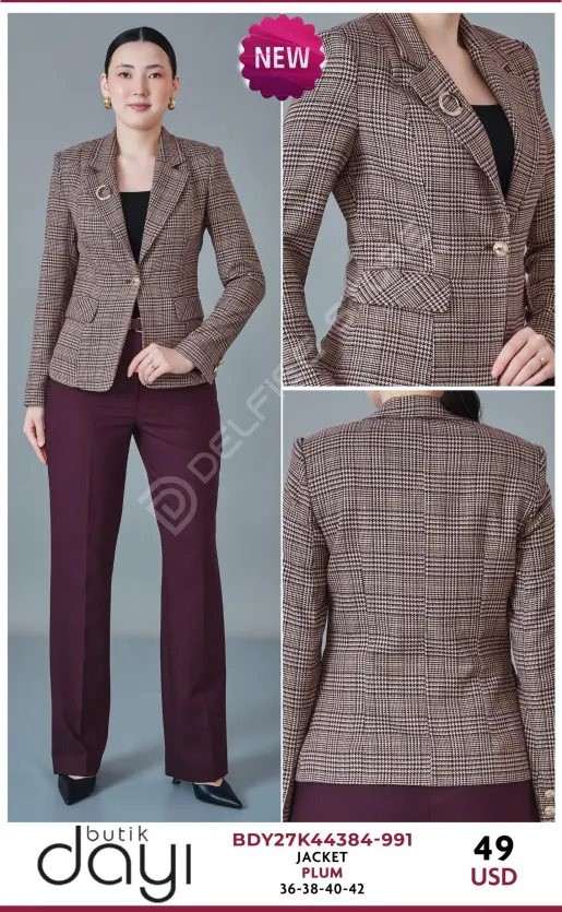 Жакет BUTIK DAYI (Purple, модель BDY27K44384-991) оптом