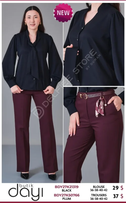 Брюки BUTIK DAYI (Purple, модель BDY27K50766) оптом