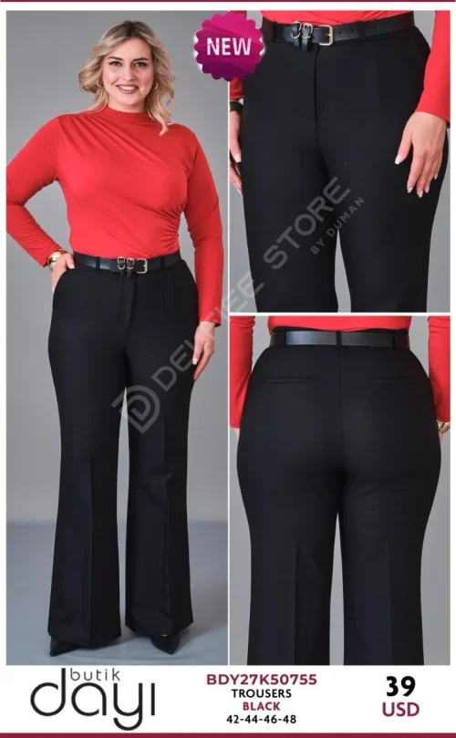 Брюки BUTIK DAYI (Black, модель BDY27K50755) оптом