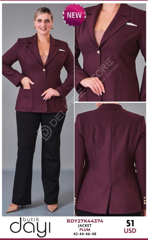 Жакет BUTIK DAYI (Purple, модель BDY27K44374) оптом