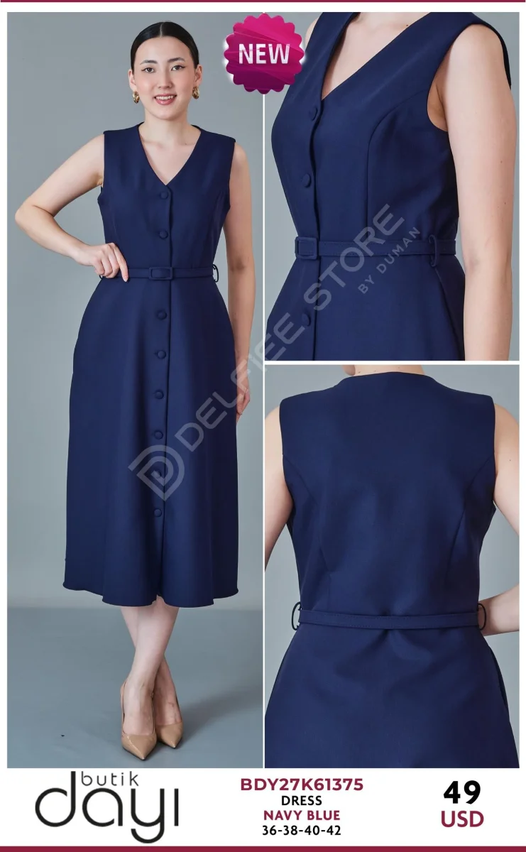 Платье BUTIK DAYI (Navy, модель BDY27K61375) оптом