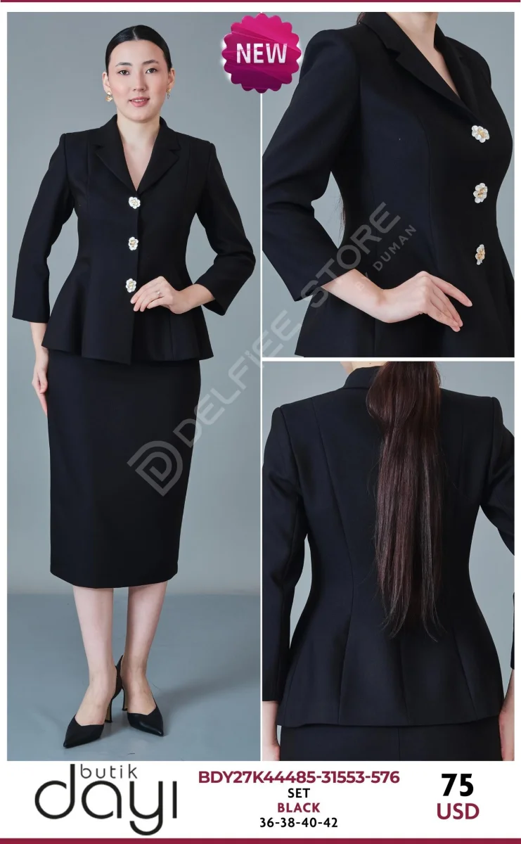 Костюмы и комплекты BUTIK DAYI (Black, модель BDY27K44485-31553-576) оптом