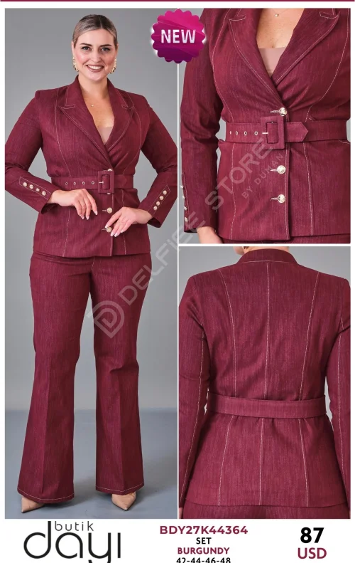 Костюмы и комплекты BUTIK DAYI (Бордовый, модель BDY27K44364) оптом