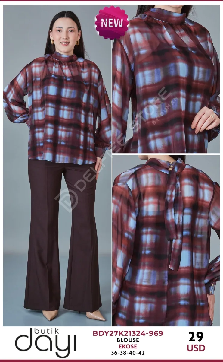 Блузка BUTIK DAYI (MULTICOLOR, модель BDY27K21324-969) оптом