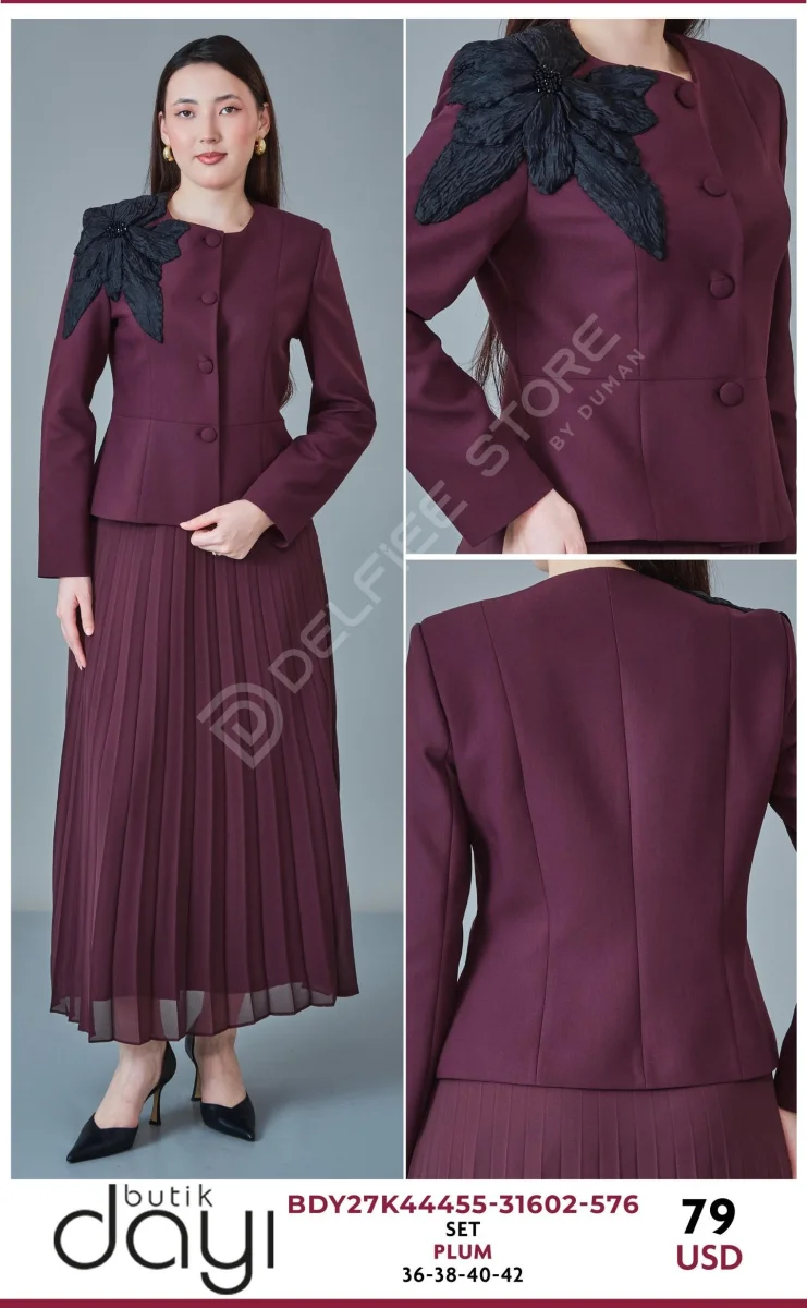 Костюмы и комплекты BUTIK DAYI (Purple, модель BDY27K44455-31602-576) оптом