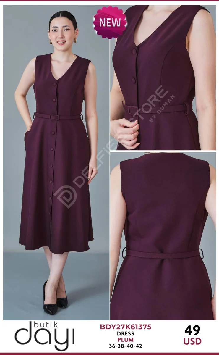 Платье BUTIK DAYI (Purple, модель BDY27K61375) оптом