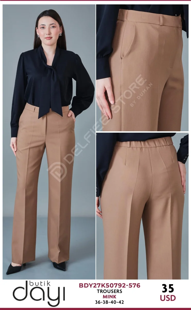Брюки BUTIK DAYI (Beige, модель BDY27K50792-576) оптом
