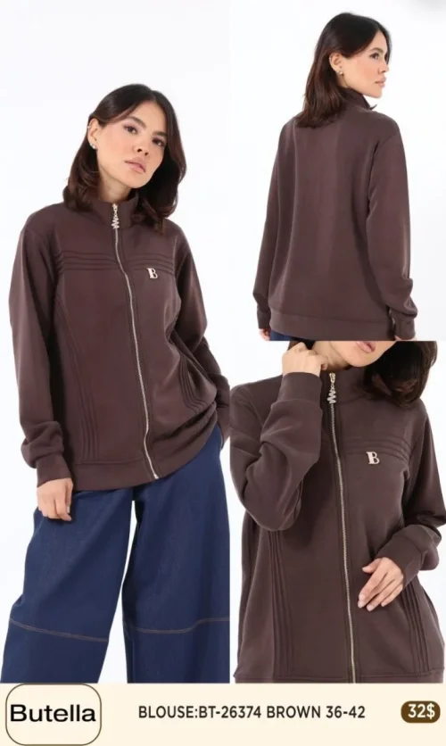 Блузка Butella (Brown, модель 26374) оптом