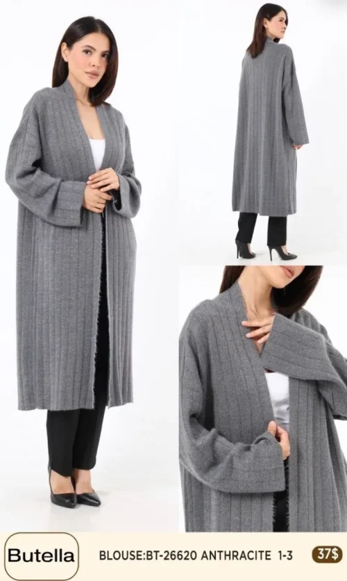 Блузка Butella (Dark gray, модель BT26620) оптом