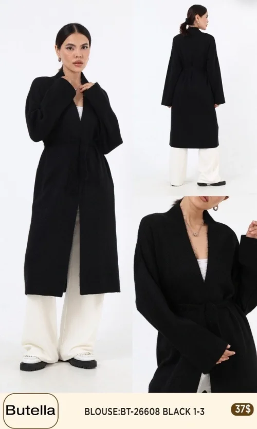 Блузка Butella (Black, модель BT-26608) оптом