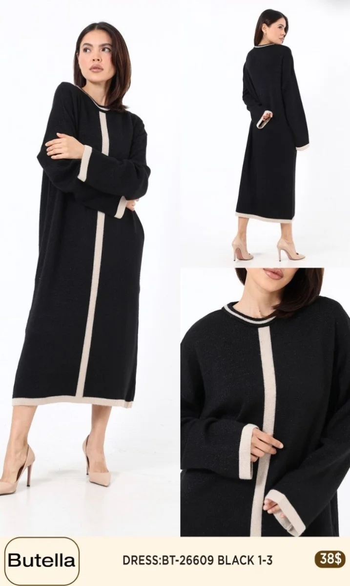 Платье Butella (Black, модель 26609) оптом