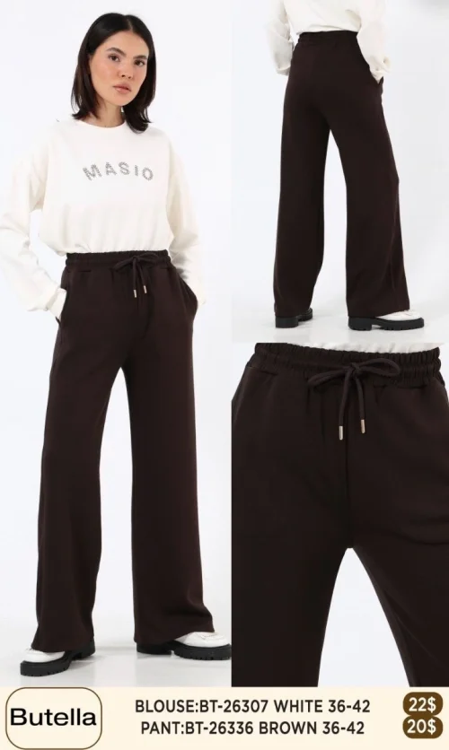 Брюки Butella (Brown, модель BT-26336) оптом
