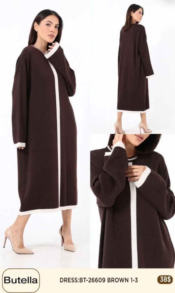 Платье Butella (Brown, модель BT26609) оптом
