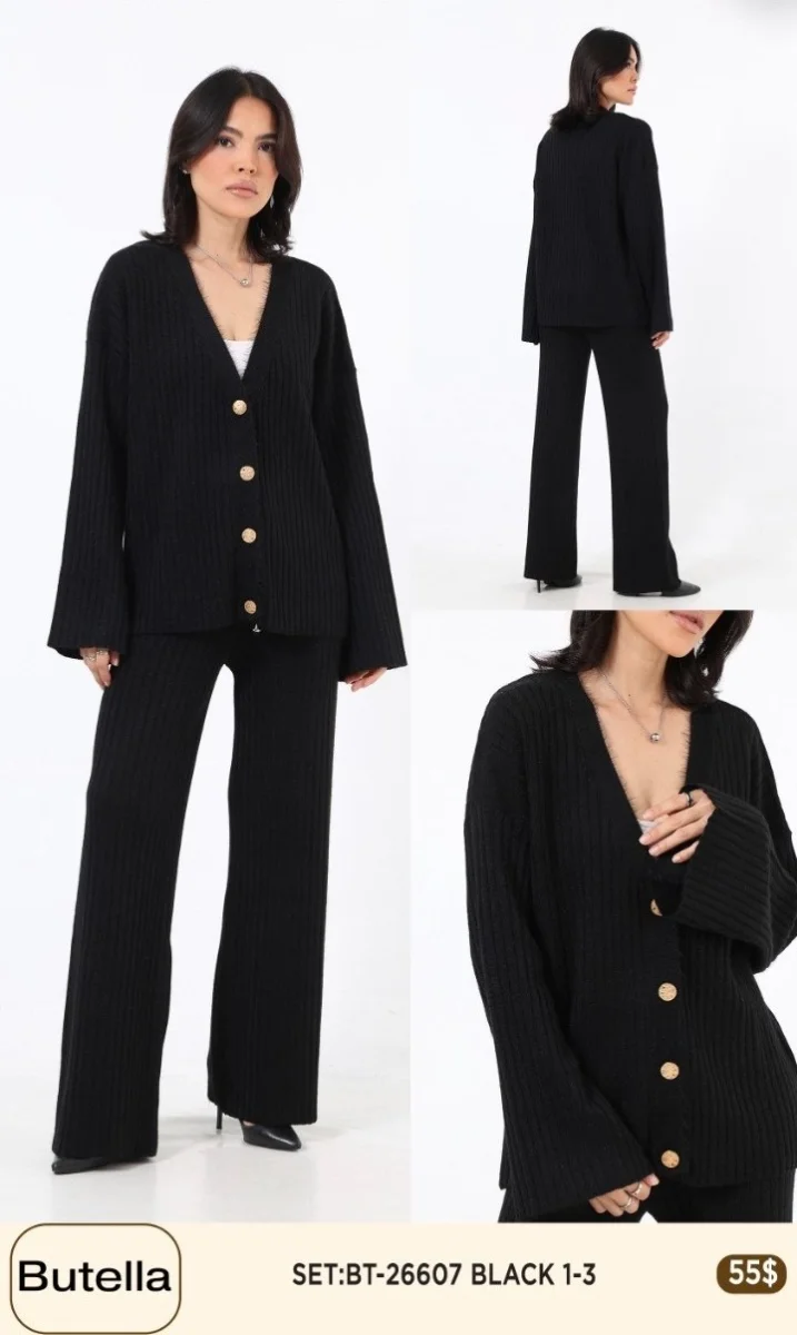 Костюмы и комплекты Butella (Black, модель BT26607) оптом