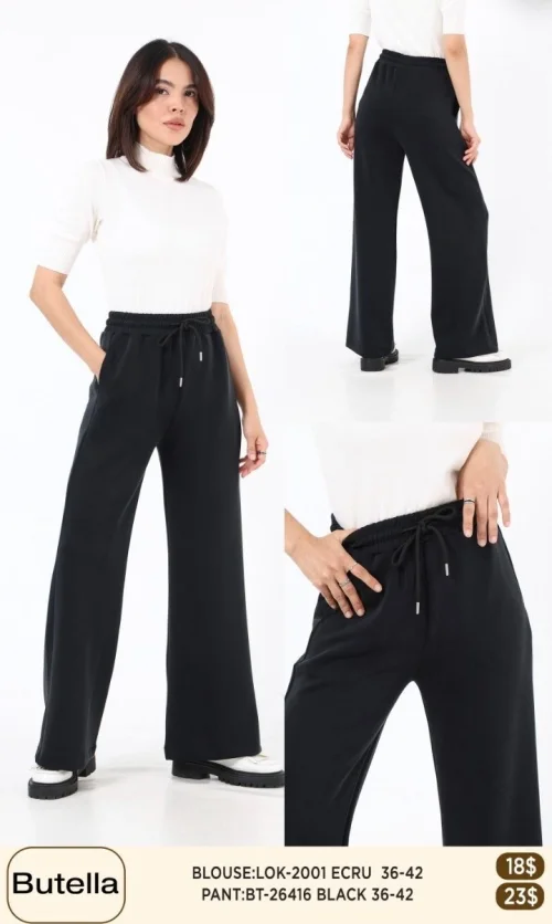 Брюки Butella (Black, модель BT-26416) оптом