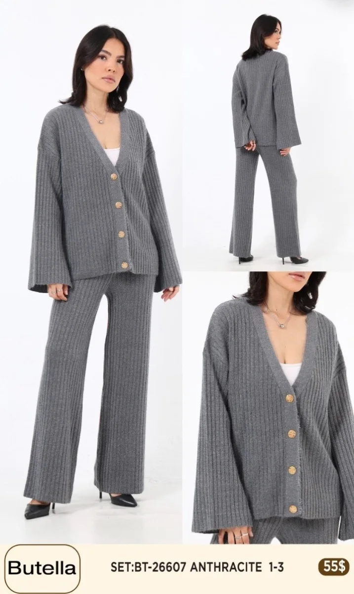 Костюмы и комплекты Butella (Dark gray, модель BT26607) оптом