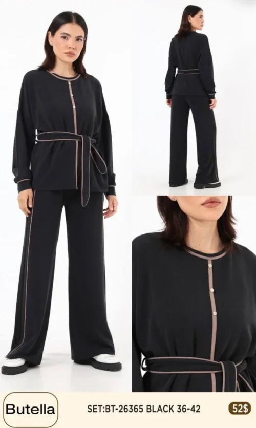 Костюмы и комплекты Butella (Black, модель 26365) оптом
