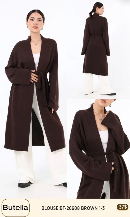 Блузка Butella (Brown, модель BT-26608) оптом