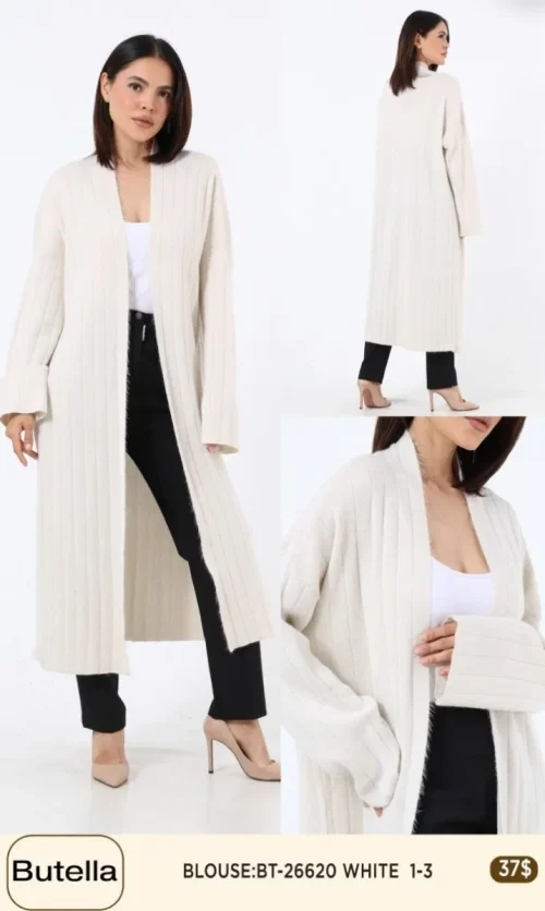 Блузка Butella (White, модель BT26620) оптом