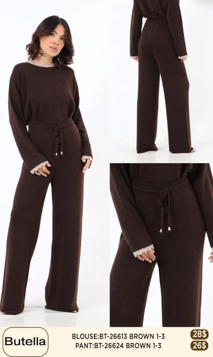 Брюки Butella (Brown, модель 26624) оптом