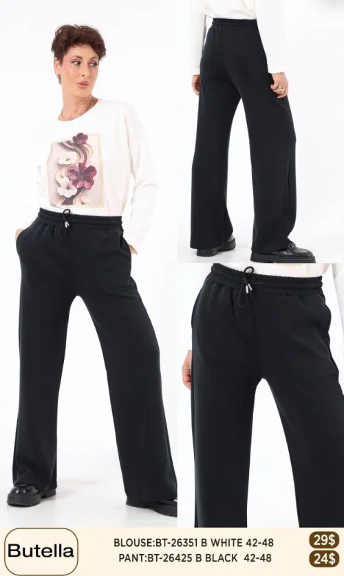 Брюки Butella (Black, модель BT-26425) оптом