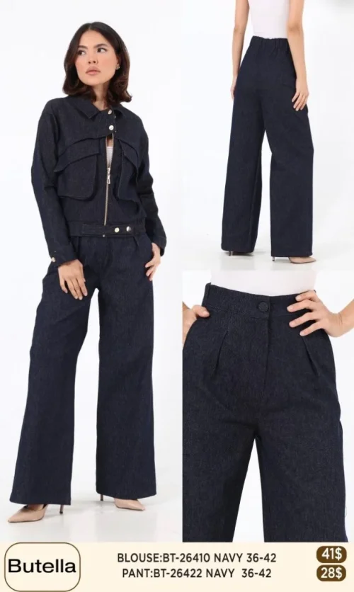 Брюки Butella (Navy, модель BT26422) оптом
