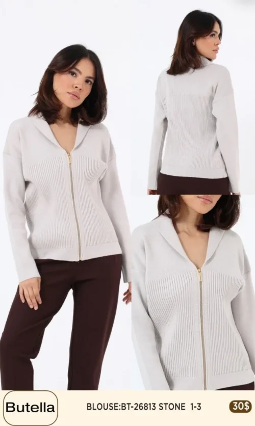 Блузка Butella (Beige, модель BT26813) оптом