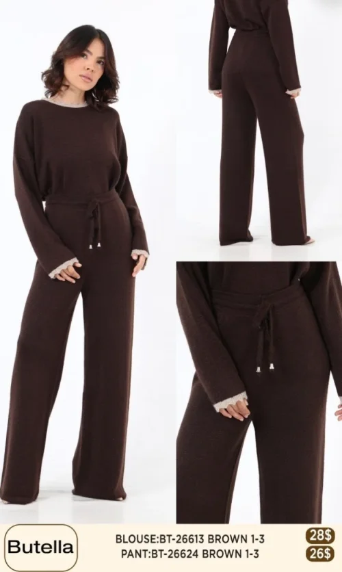 Брюки Butella (Brown, модель BT26624) оптом